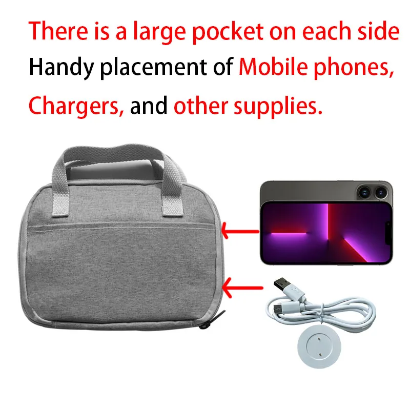 Travel Watch Organizer | Handheld Watchband Storage Box for Apple Watch Straps, Waterproof Travel Case for Smart Watches, Portable Wriststrap Organizer, Durable Protective Bag for Watch Lovers, Easy Carry Watch Travel Holder - 图片 3