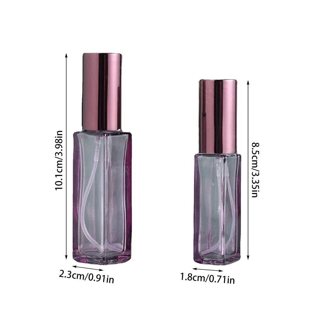 10ml/20ml Mini Perfume Spray Bottles Glass Refillable Bottle Portable Travel Oils Liquid Cosmetic Container Perfume Atomizer (复制) - 图片 6