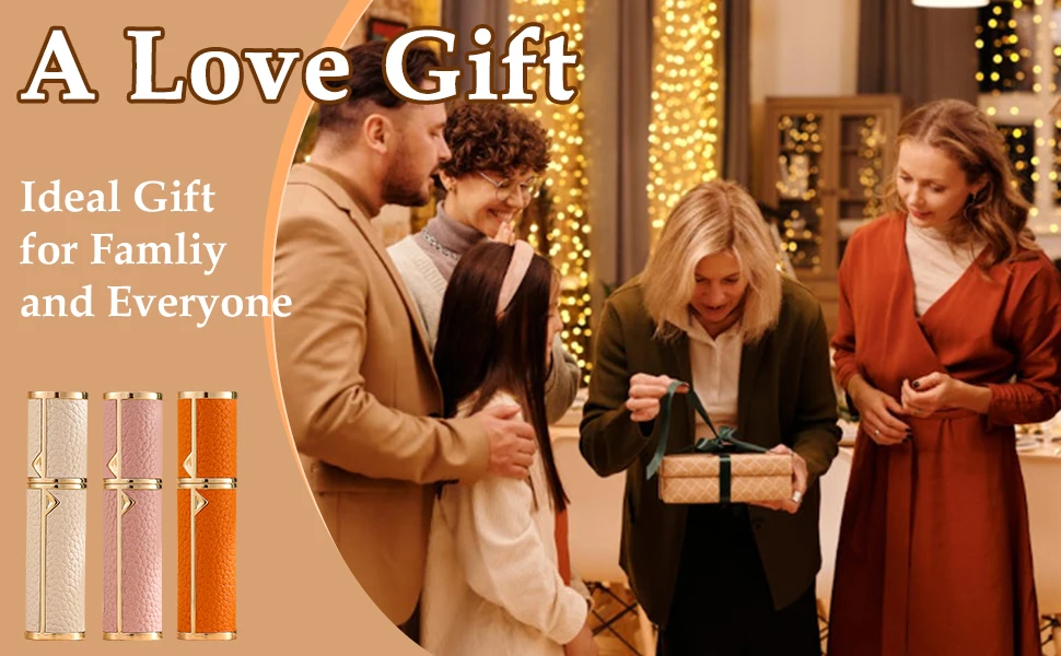 5ml PU Leather Mini Atomizer Spray Bottle, Travel-Friendly Refillable Metal Perfume Container with Bottom Filling, Tight Sealing, Portable Cosmetic Liquid Storage for Boarding or Daily Use