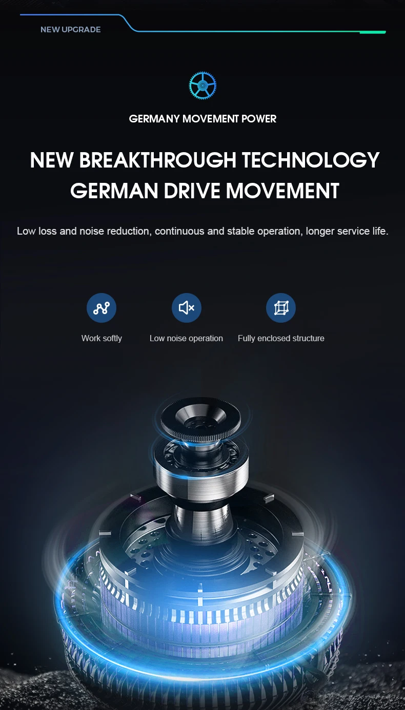 Luxury 4-Slot Automatic Watch Winder Box with High-Precision Japanese Motor, Premium Wooden Construction, Soft Memory Foam Cushions, LED Illumination, Lid Stop Function, Universal AC/USB Powered, Ideal Display Case for Mechanical Watches 7