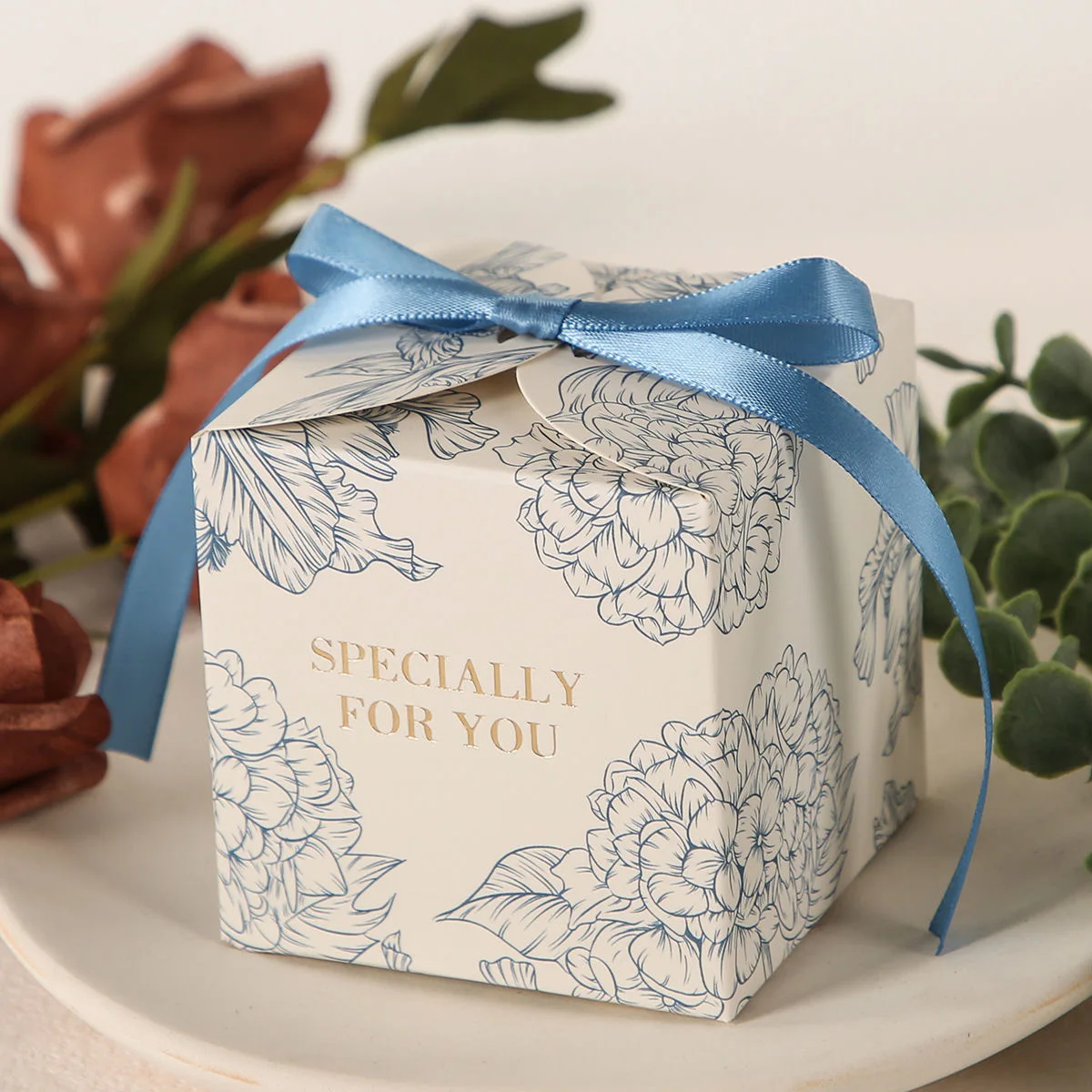 10pcs Small Gift Boxes for Candles, Dolls, or Party Favors with Bow Ribbon, Elegant Paper Packaging for Weddings, Birthdays, and Special Occasions, Direct from Factory, Durable and Reusable - 图片 7