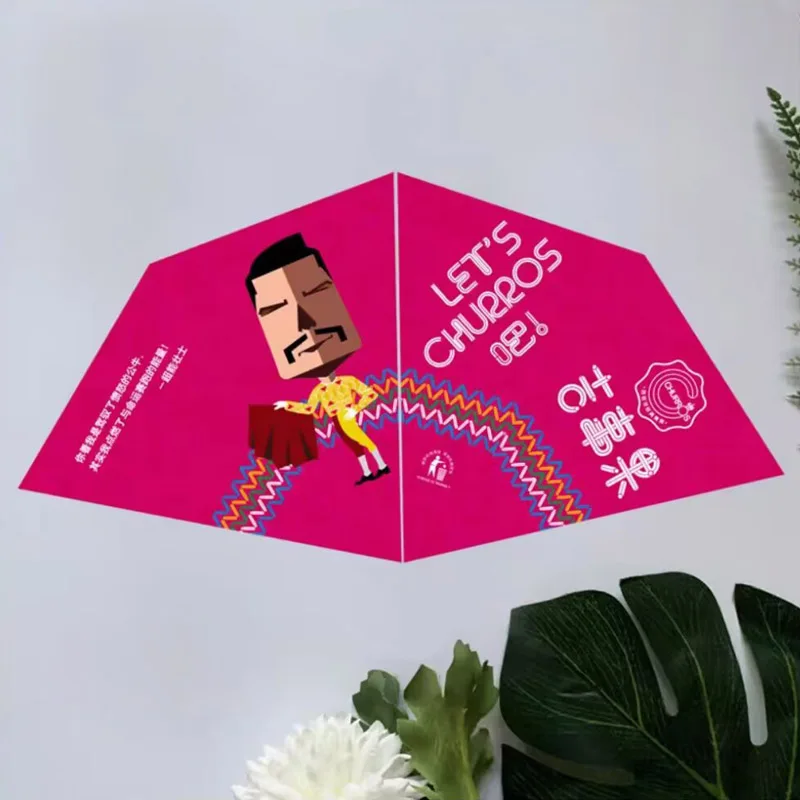 100pcs Spanish Churros Takeaway Boxes, Disposable Paper Food Packaging for Chocolate, Baked Goods, French Fries, Snacks, Party Catering, Fast Food, Bakery, Birthday, Wedding, Eco-Friendly 4