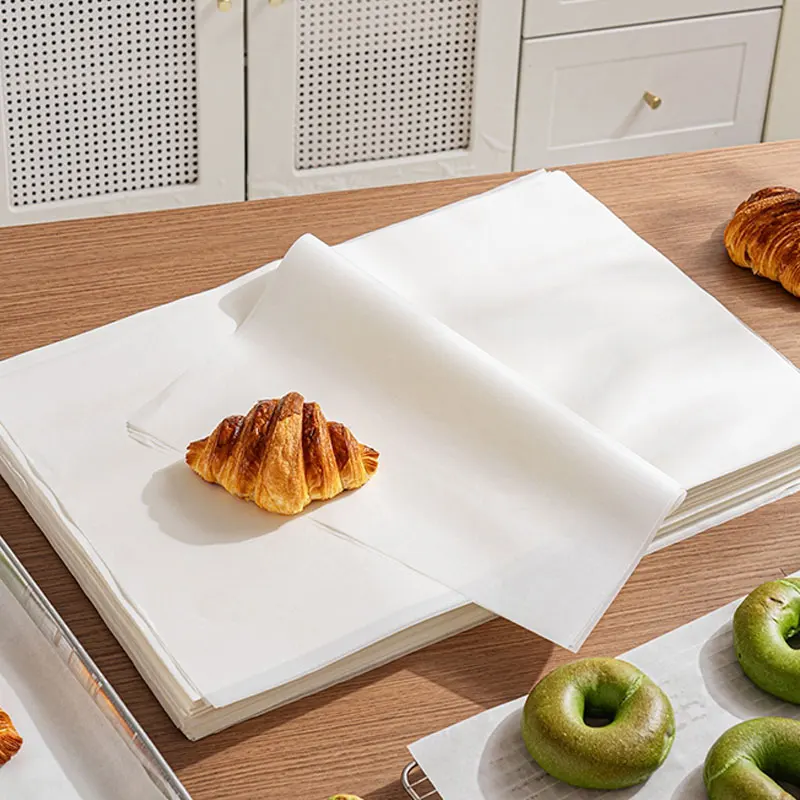 50/100pcs Non-Stick Silicone Baking Paper – Square & Rectangular Greaseproof Sheets for Barbecue, Steaming, Freezing, Cooking, Oven & Kitchen Camping Tools - 图片 3