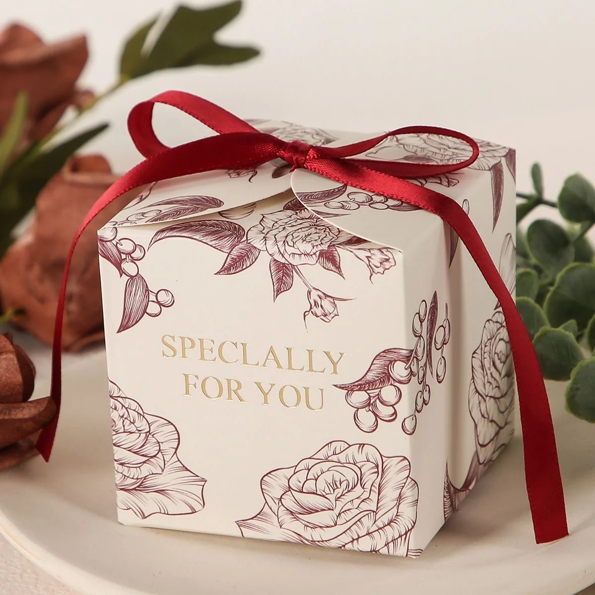10pcs Small Gift Boxes for Candles, Dolls, or Party Favors with Bow Ribbon, Elegant Paper Packaging for Weddings, Birthdays, and Special Occasions, Direct from Factory, Durable and Reusable - 图片 10