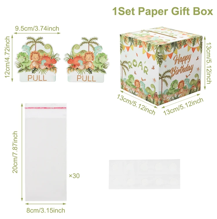 Birthday Money Gift Boxes with Pull-Out Happy Birthday Card, Fun Cash Surprise Packaging for Kids and Adults, Creative Party Favor Box for Birthday Celebrations, Durable and Reusable Paper Boxes - 图片 21