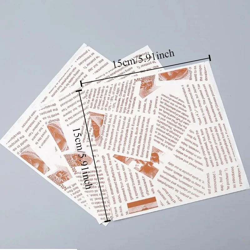 100pcs Triangular Kraft Paper Bags for Donuts, Sandwiches, Bakery, Bread & Food Packaging, Open Top Eco-Friendly Disposable Food Bags for Cafes, Restaurants, Parties, Catering, Takeaway & Home Use - 图片 4