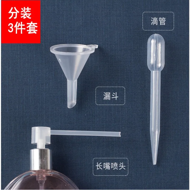5ml 10ml High-End Square Glass Perfume Bottle Refillable Travel Atomizer, Portable Mini Spray Container for Sample Fragrance, Essential Oils, Holy Water, DIY Perfume, Elegant Blue Glass Bottle for Vanity or Gift - 图片 8