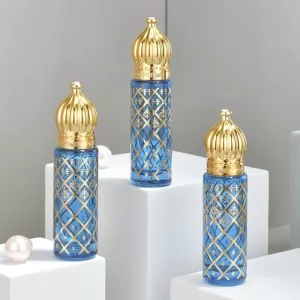 8ml Refillable Mini Glass Bottles – Portable Essential Oil, Perfume, and Cosmetic Liquid Container, Compact Colorful Reusable Bottles for Travel, Aromatherapy, and DIY Fragrance Storage