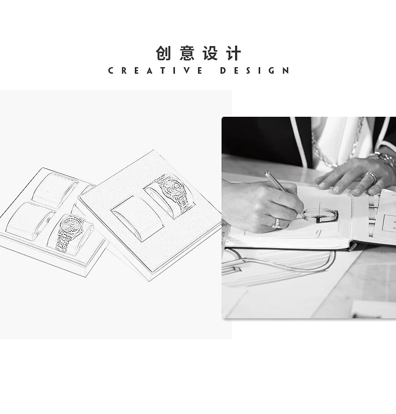 Stackable 2/4/6 Grid Watch Display Stand with Adjustable Cushions for Watches, Bracelets & Bangles – Professional Jewelry Organizer for Store Showcase, Countertop or Home Collection Display 1