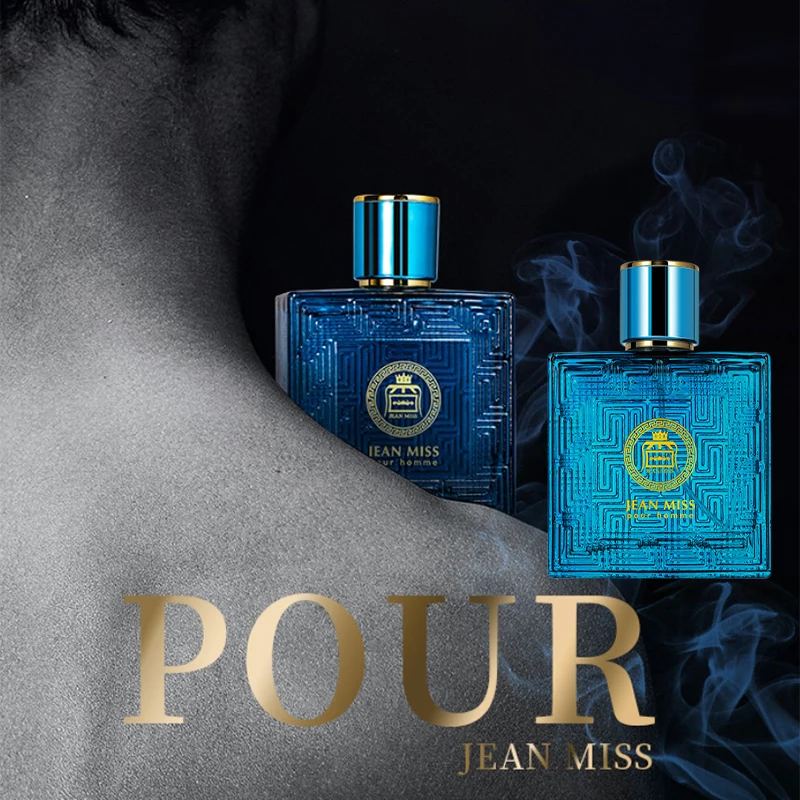 Men's Eros Perfume Bottle 100ML with Fine Mist Spray and Luxury Gift Box, Multiple Materials Including Glass, Acrylic, PET or Metal, Long-Lasting Fresh Ocean Fragrance, Attracting Women, Ideal for Dating, Factory Direct Orders 4