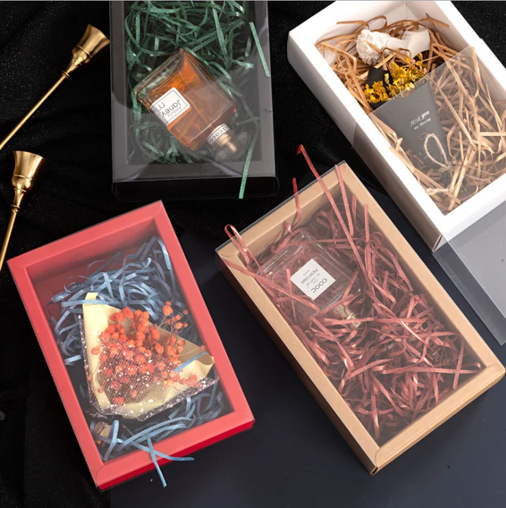 Clear Cake Boxes Birthday Party Gift Organizer, Transparent Dessert Packaging Containers for DIY Baking Tools, Cakes, Cupcakes, Baby Shower Party Decor, and Holiday Gift Presentation Supplies 8