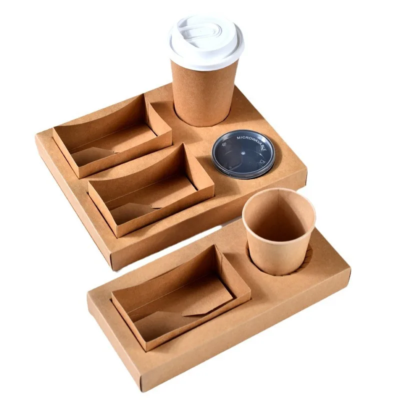 Large Capacity Disposable Packaging Boxes for Cakes, Desserts, Fruits, Picnic Treats, Outdoor Gatherings, Spring Outing, Hotels, Afternoon Tea, Lattice Design Cardboard Containers with Lid, Food-Grade Corrugated Paper, Multi-Size Options - 图片 6