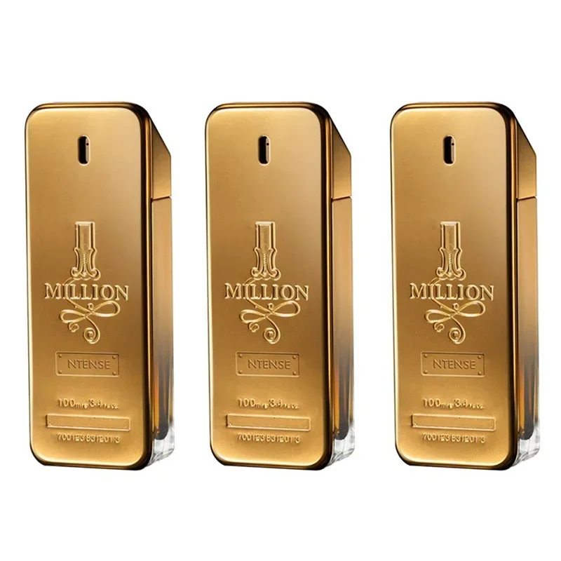 100ML Golden Million Gold Brick Men's Perfume Bottle with Fine Mist Spray and Luxury Gift Box, Long-Lasting Woody Fragrance, Masculine Eau De Parfum for Daily Wear and Special Occasions, Multiple Bottle Materials, Factory Direct Supply - 图片 11