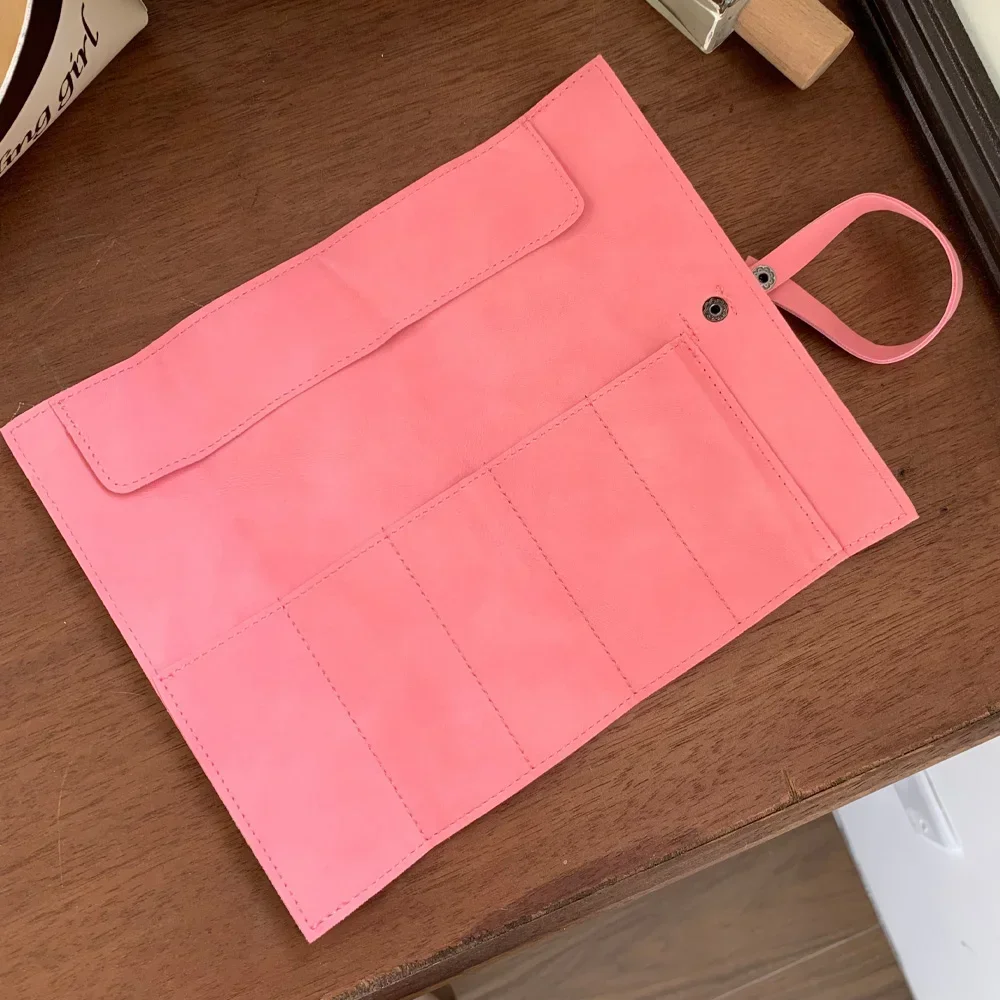 Travel Watch Organizer | Premium Full Grain Leather Watch Band Roll Organizer, 5-Slot Handmade Travel Case for Watch Straps, Portable Storage Box for Watch Lovers, Easy Carry-On Accessory for Watches & Jewelry 3