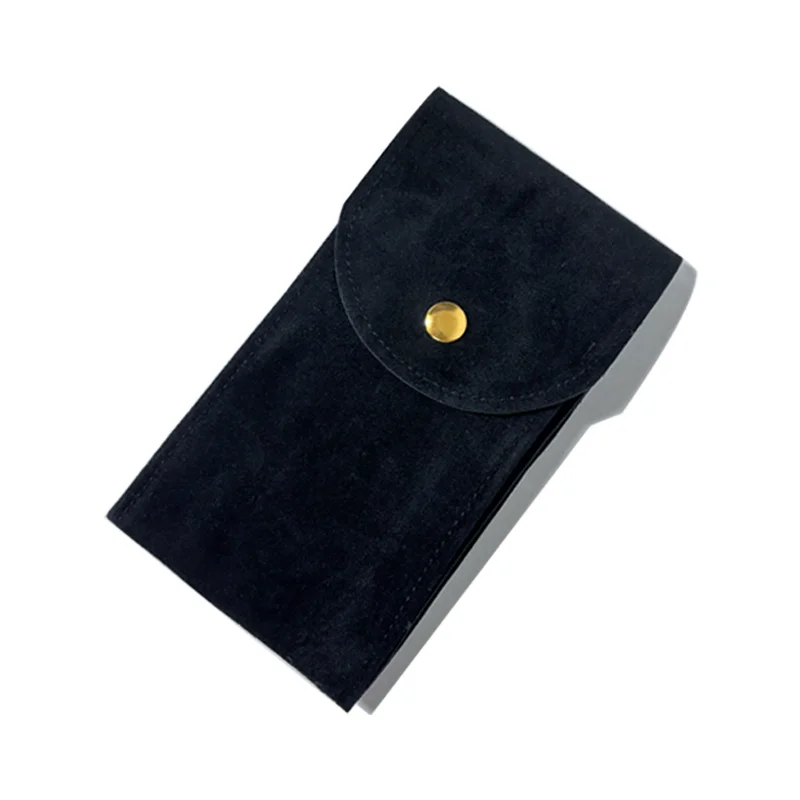 Travel Watch Organizer | Premium Embers Travel Watch Bag in Blue, Green, Gray, and Black Flannelette, Soft Velvet Lined Portable Storage Case for Wristwatches, Durable Dust-Proof Organizer, Compact Gift Pouch for Men, Business, Gym, and Travel - 图片 14