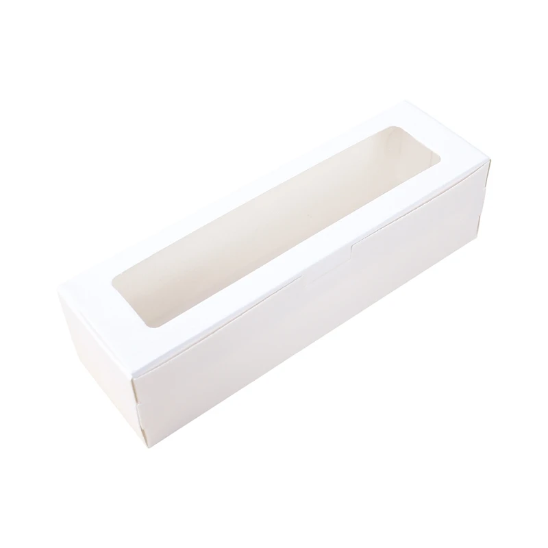 12Pcs Macaron Boxes with Clear Window, Transparent Cookie Packaging Gift Box for Macarons, Desserts, Cakes, Candy, Wedding Favors, Birthday Party Supplies, and Holiday Treat Presentation 2