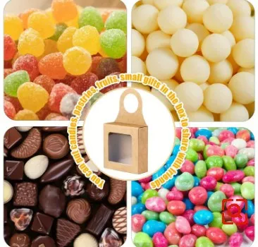 20/10PCS Kraft Paper Hanging Wine Bottle Gift Box – Foldable Candy Packaging Box with Hook, Minimalist Recyclable Paper Box for Wedding, Party, and Holiday Decoration 4