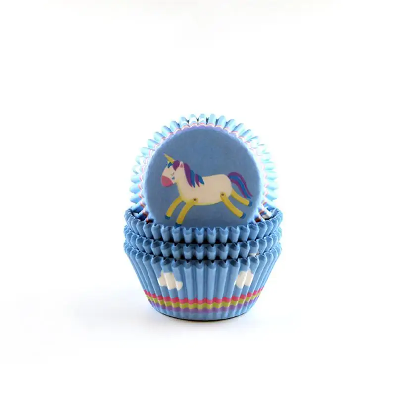 100pcs Greaseproof Paper Cupcake Liners – Oil-Resistant Muffin Cups for Baking, Party Trays, Cakes, Desserts, Homemade Cupcakes, DIY Baking Tools, Modern Minimalist Style - 图片 20