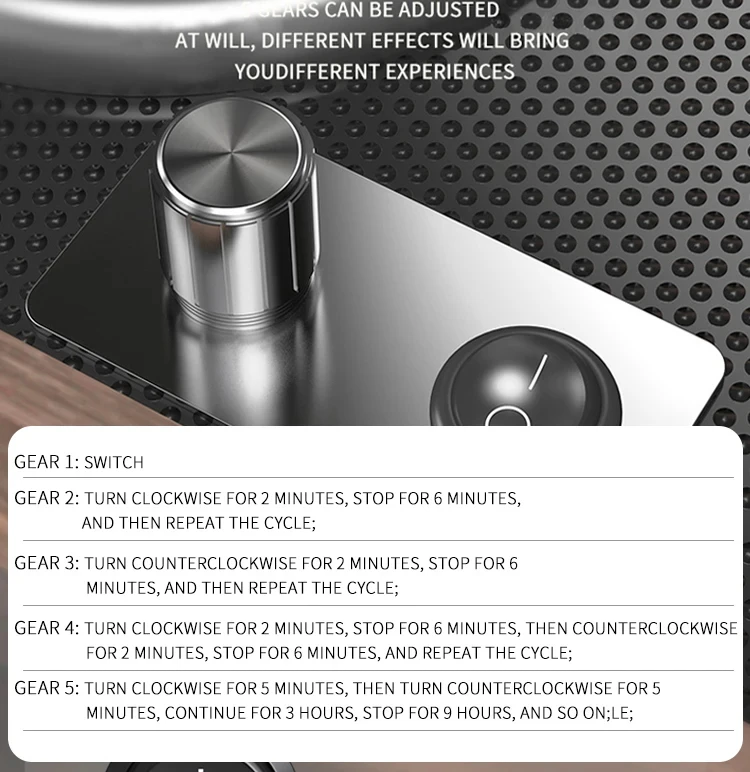 Automatic Watch Winder Box for Mechanical Watches with Silent Rotation, Dual Gear Settings for Short-Term and Long-Term Winding, USB Powered Universal Voltage Compatible Wooden Display Case 11