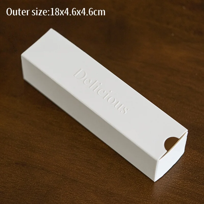 50PCS Rectangle French Napoleon Mousse Boxes, DIY Mini Cake Packaging, Waterproof and Oilproof Dessert Containers for Bakery, Pastry, Pudding, Chocolate, Takeout, Party and Home Use - 图片 7