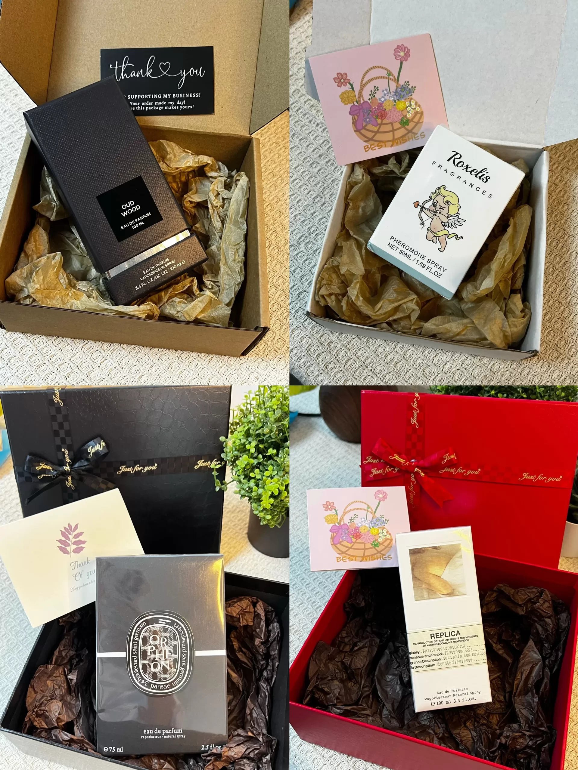 Luxury Refillable Perfume Bottle & Gift Set – Multi-Material Crystal, Glass, Ceramic, Acrylic, Wood, and Metal Spray Container with Weighted Base and Plush Lined Rigid Box for Elegant Display, Travel, and Premium Gifting