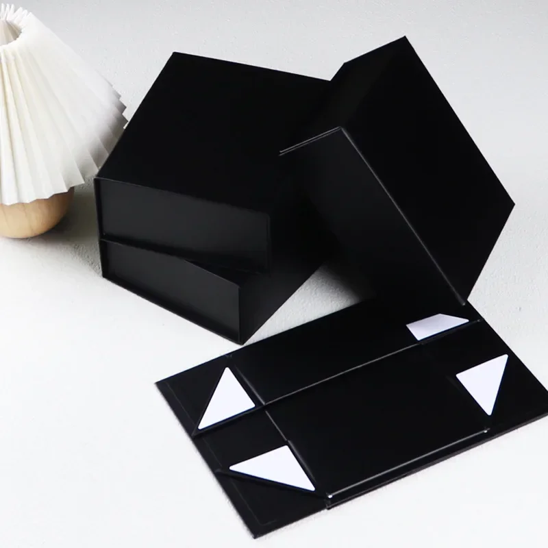 10PCS Luxury Magnetic Gift Boxes with Custom Logo, Foldable Cardboard Proposal Boxes for Bridesmaid or Birthday Gifts, Elegant Packaging Boxes for Jewelry, Wedding, Party, and Boutique Presentation - 图片 9