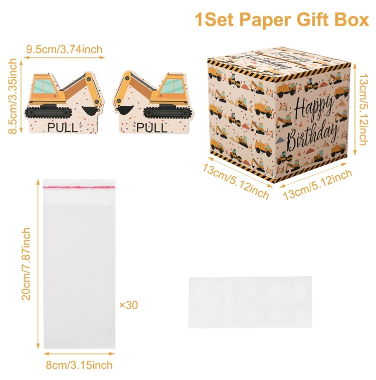 Birthday Money Gift Boxes with Pull-Out Happy Birthday Card, Fun Cash Surprise Packaging for Kids and Adults, Creative Party Favor Box for Birthday Celebrations, Durable and Reusable Paper Boxes - 图片 22