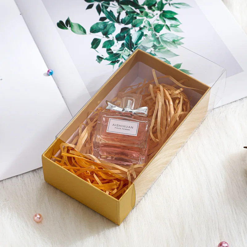 5PC Transparent Slide Drawer Box for Mini Crafts, Jewelry, Watches, Perfume or Small Gifts, Reusable Display Organizer, Party Favors, Wedding Gift Containers, Bulk Packaging for Business or Personal Use - 图片 13