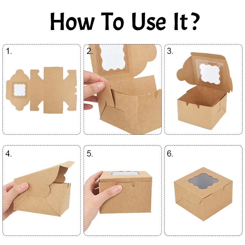 FINALLY! Kraft Window Boxes That Make Your Bakery Sales EXPLODE | Wedding & Party Essential! 8