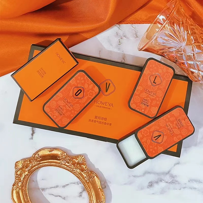 10g Unisex Solid Perfume Jar with Luxury Packaging – High-Quality Glass, PET & Resin Containers, Metal & Wooden Caps, Portable Pocket Size Travel Fragrance Case with Gift Box for Men & Women 5