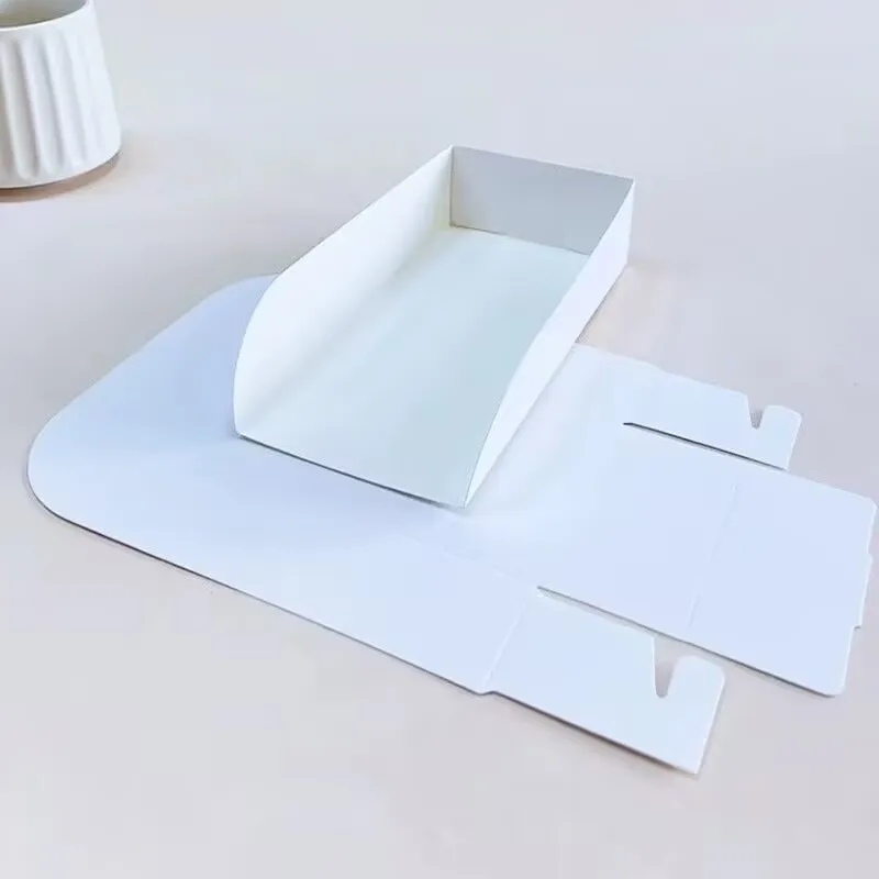 50pcs Mini Hamburger Paper Boxes, Pancake, Toast & Sandwich Bread Holders, Disposable Snack & Street Food Packaging Boxes, Takeout Containers for Festivals, Parties, Cafes, Restaurants - 图片 5