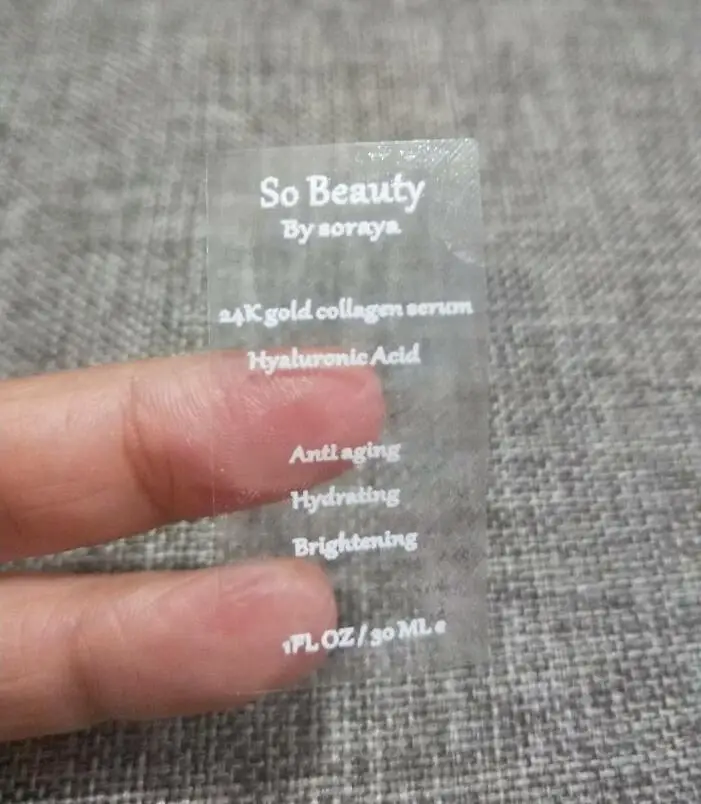 Personalized Transparent Labels with White Text – Custom Wedding Gift Box Stickers, Personalized Company Logo Decals, Customizable Event Favors, DIY Packaging, Elegant Self-Adhesive Stickers for Gifts and Branding