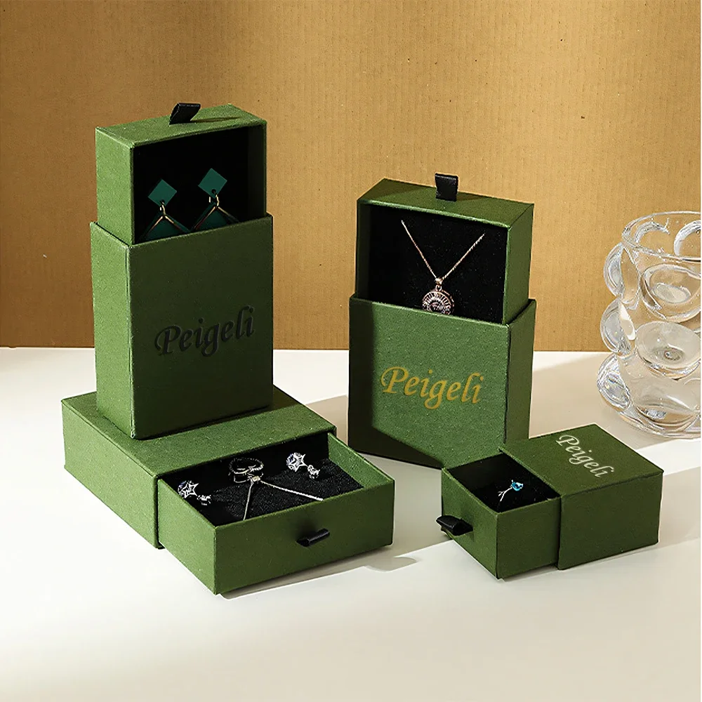 500PCS Custom Jewelry Packaging Bags and Boxes, Fashion Gift Paper Bags with Logo for Necklace and Earring Display, Recyclable Luxury Cardboard Jewelry Boxes for Small Business and Boutique Stores 1