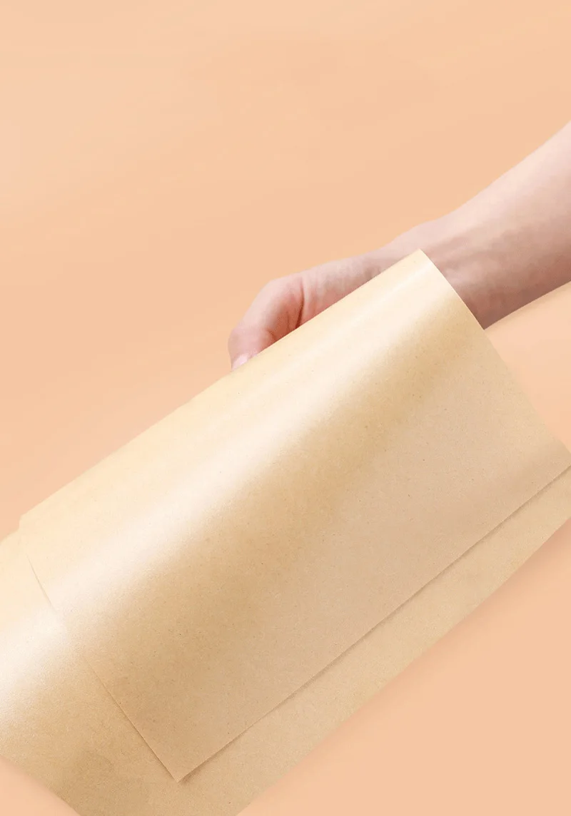 50PCS Oil-Proof Wax Paper Wrapping Sheets 18×18cm / 22×22cm Square Disposable Grease-Resistant Sandwich Burger Bread Fries Wrap Paper Baking Liner for Breakfast, Chicken Roll, Gift, or Craft Use 2