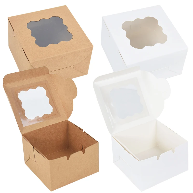 FINALLY! Kraft Window Boxes That Make Your Bakery Sales EXPLODE | Wedding & Party Essential! 10