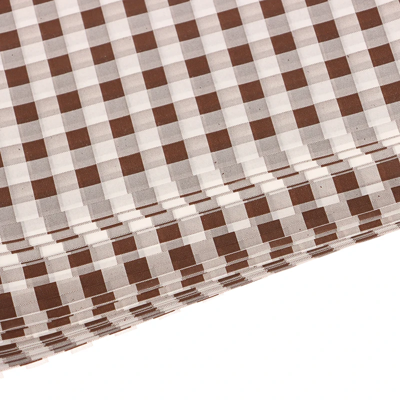 50 Sheets Greaseproof Wax Paper – Multi-Color Oil-Proof Food Wrapping Sheets for Sandwich, Burger, Fries, Bread, Macarons, Pizza, Desserts – Baking & Kitchen Packaging Supplies 50pcs 28