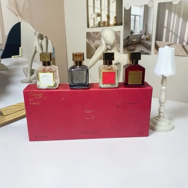 Luxury Perfume Bottle Gift Set with Elegant Box, Refillable Glass Atomizer Containers for Men & Women, Travel-Friendly Cosmetic Sub-Bottles, DIY Fragrance Storage, Floral Scent Parfum Packaging, Long-Lasting - 图片 2