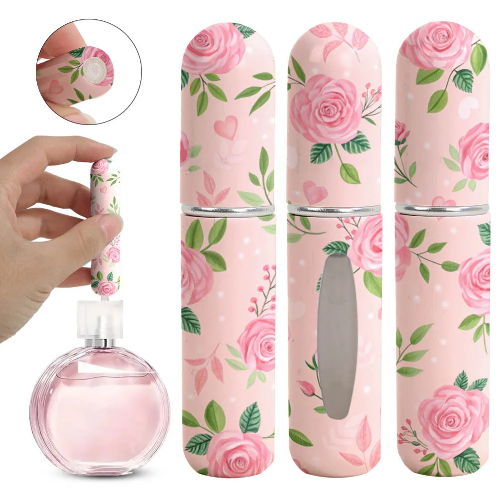 5ml Mini Refillable Perfume Spray Bottle Atomizer – Travel Size Rotating Spray Bottle for Essential Oils, Alcohol, and Cosmetics – Portable Empty Container for Purse, Pocket, or Travel Use 5ml Mini Refillable Perfume Spray Bottle Atomizer – Travel Size Rotating Spray Bottle for Essential Oils, Alcohol, and Cosmetics – Portable Empty Container for Purse, Pocket, or Travel Use