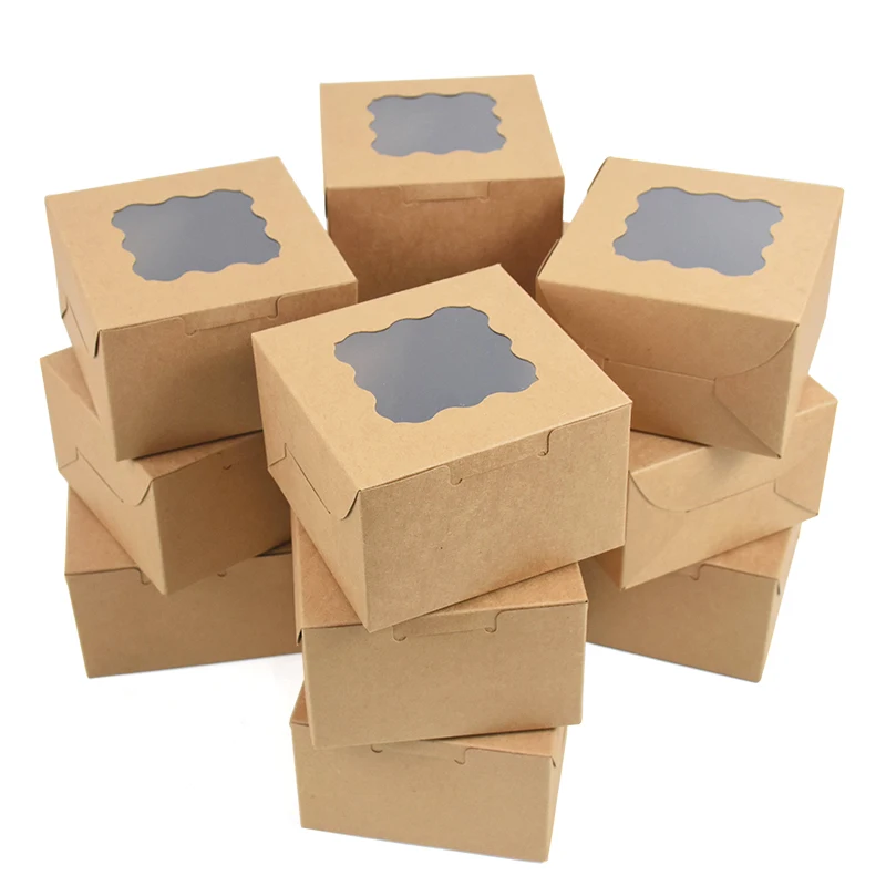 FINALLY! Kraft Window Boxes That Make Your Bakery Sales EXPLODE | Wedding & Party Essential! 9