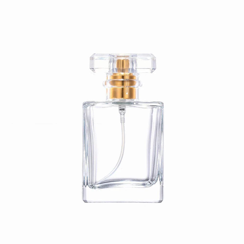 5/10/20PCS Empty Glass Spray Bottles Refillable 30ml 50ml Mini Fine Mist Perfume Atomizer Travel Portable Pocket Bottle with Black or Clear Cap for Cosmetic, Cologne, Essential Oil, Room Freshener