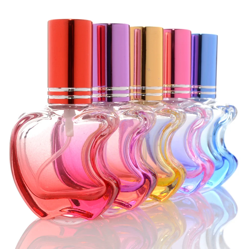 1pc 10ml Refillable Colorful Glass Perfume Bottle – Portable Mini Sample Scent Sprayer for Parfume, Travel Cosmetic Container, Small Essential Oil Spray Bottle, Leak-Proof and Stylish