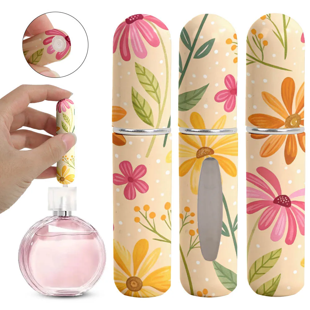 5ml Mini Refillable Perfume Spray Bottle Atomizer – Travel Size Rotating Spray Bottle for Essential Oils, Alcohol, and Cosmetics – Portable Empty Container for Purse, Pocket, or Travel Use 5ml Mini Refillable Perfume Spray Bottle Atomizer – Travel Size Rotating Spray Bottle for Essential Oils, Alcohol, and Cosmetics – Portable Empty Container for Purse, Pocket, or Travel Use