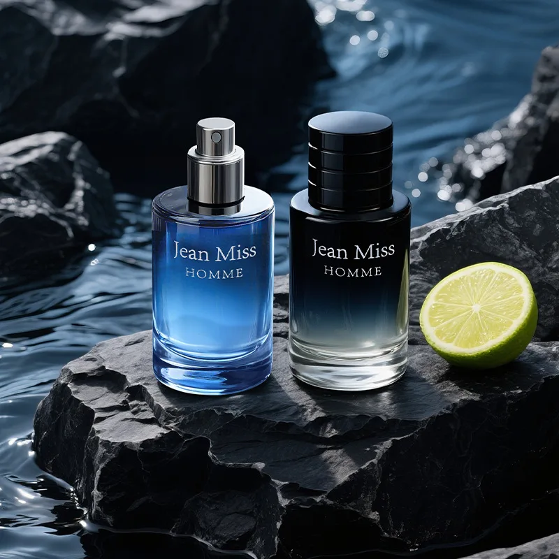 2PCS Empty Perfume Bottle Gift Set for Men – Refillable Glass Cologne Containers with Spray Nozzle and Elegant Presentation Box, Travel-Friendly DIY Fragrance Storage and Display Bottles - 图片 3