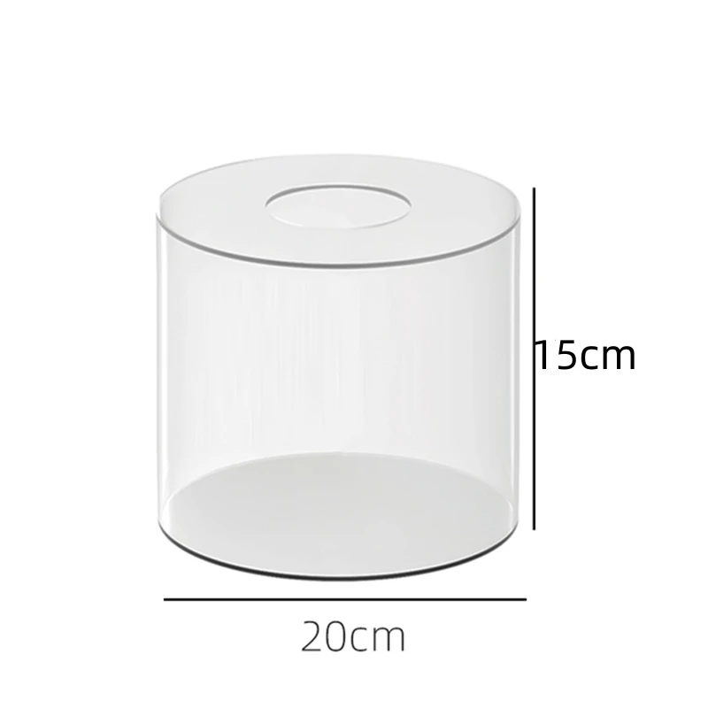 Acrylic Cake Display Board Round Cake Edge Smoother Tray, Clear DIY Refillable Cake Base Stand for Wedding, Birthday, Party, and Dessert Decoration Tools - 图片 12