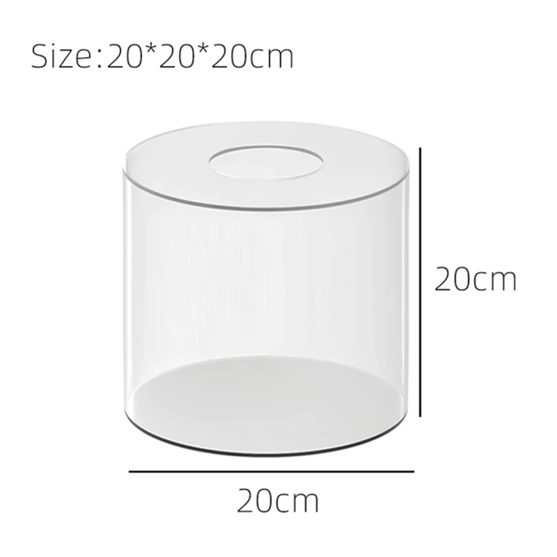 Acrylic Cake Display Board Round Cake Edge Smoother Tray, Clear DIY Refillable Cake Base Stand for Wedding, Birthday, Party, and Dessert Decoration Tools - 图片 21