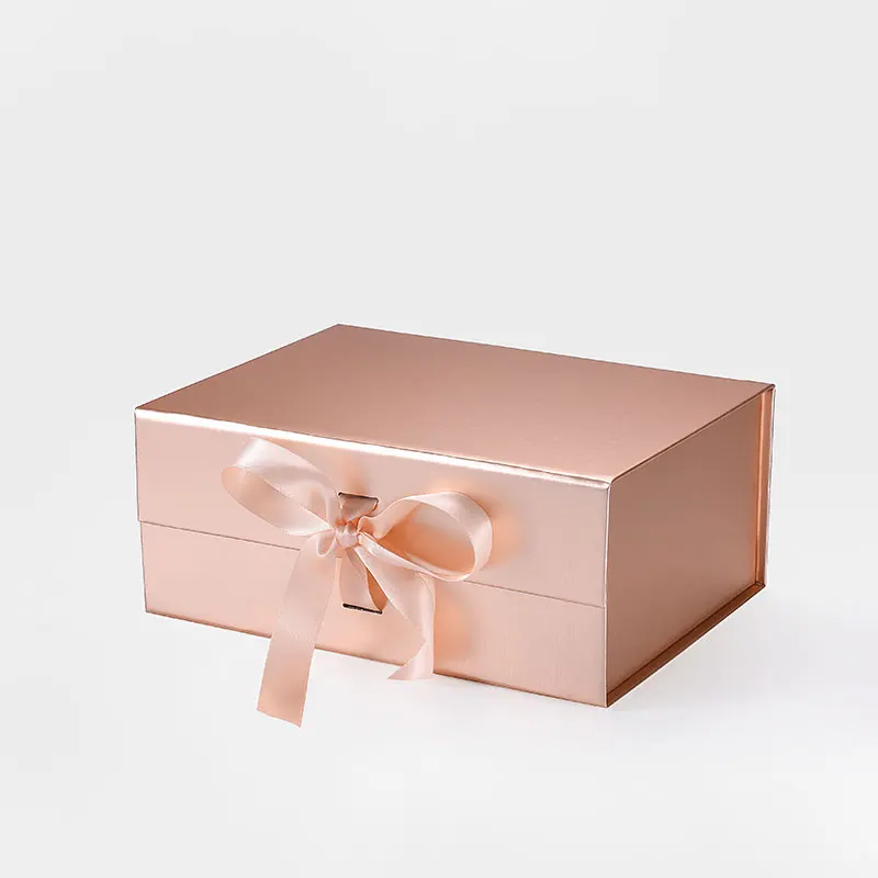 A5 Deep Magnetic Gift Box 23.5x17x10cm | Luxury Rigid Cardboard Foldable Gift Packaging with Concealed Magnets, Multiple Colors, Customizable Ribbon for Handmade Soaps, Cosmetics, Specialty Foods, Party and Corporate Gifts - 图片 25