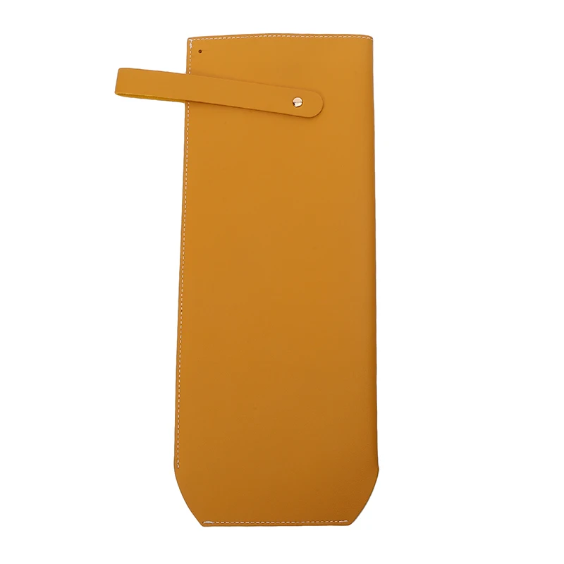 Wine Packaging Bag Faux Leather Wine Tote Carrier – Stylish Champagne & Wine Bottle Protective Handbag with Handle, Durable PU Gift Bag for Party, Birthday, Wedding, Event Display, Travel-Friendly - 图片 7