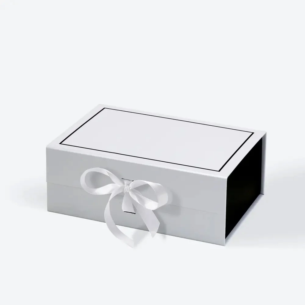 A5 Deep Magnetic Gift Box 23.5x17x10cm | Luxury Rigid Cardboard Foldable Gift Packaging with Concealed Magnets, Multiple Colors, Customizable Ribbon for Handmade Soaps, Cosmetics, Specialty Foods, Party and Corporate Gifts - 图片 37