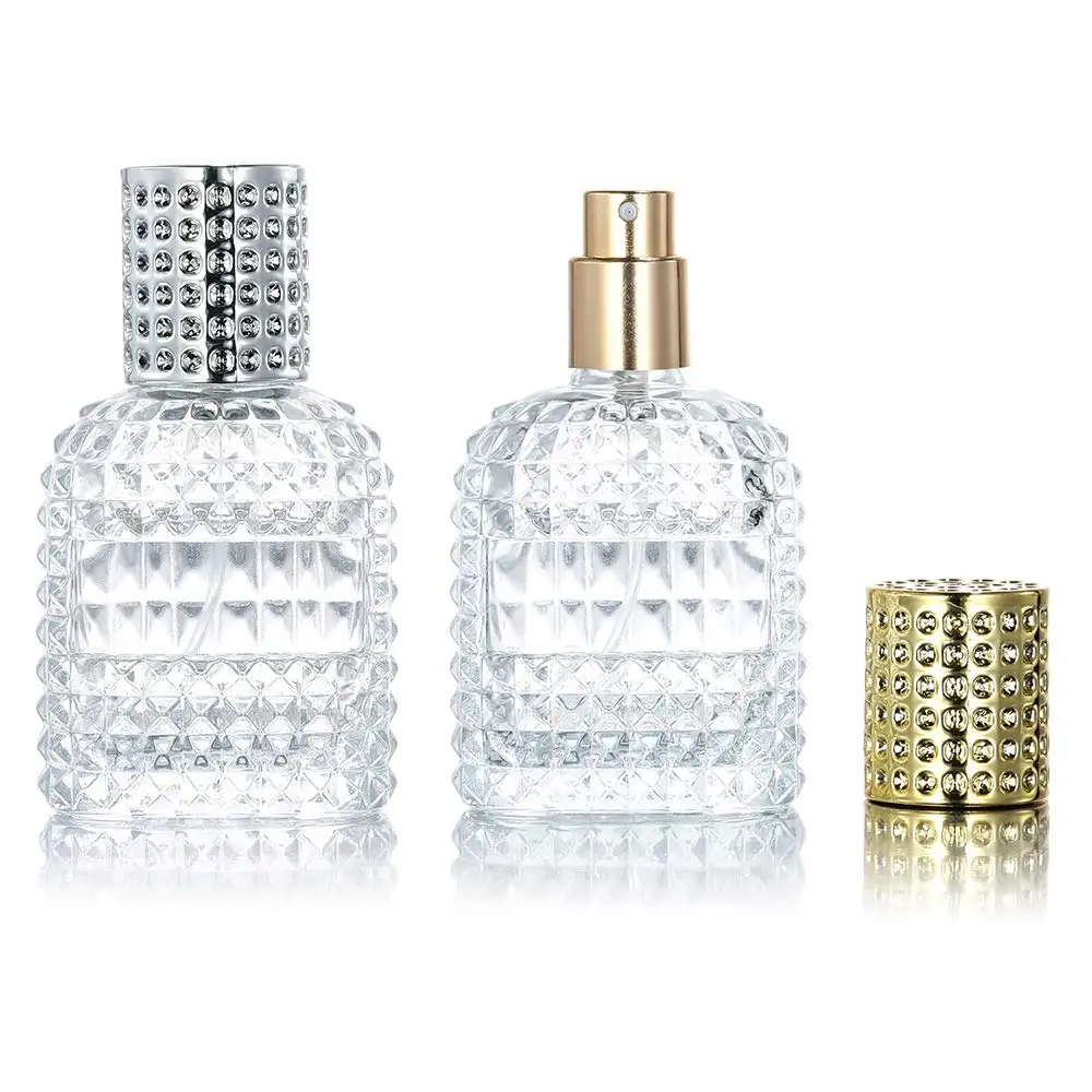 30ml 50ml Pineapple-Shaped Glass Perfume Bottle with Spray | Portable Refillable Atomizer Container for Travel, Essential Oil, Fragrance Storage, DIY Aromatherapy, Party, Wedding, Home Decor, 1 or 3 Pack 5