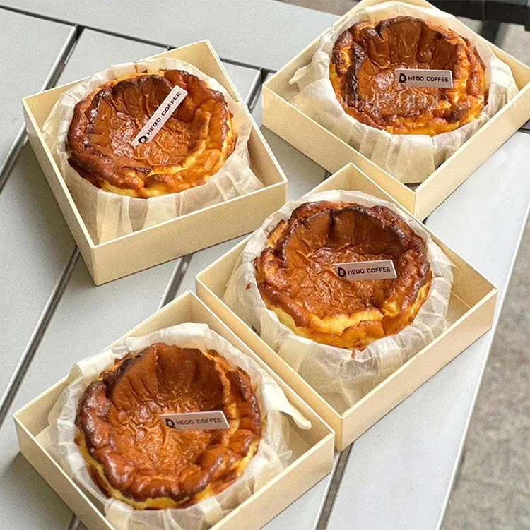 Transparent Cake Packaging Box 🎂 – 4 & 6 Inch Sturdy, Lightweight, Korean Style DIY Chiffon & Light Cheese Cake Box for Bakery & Kitchen Use 2